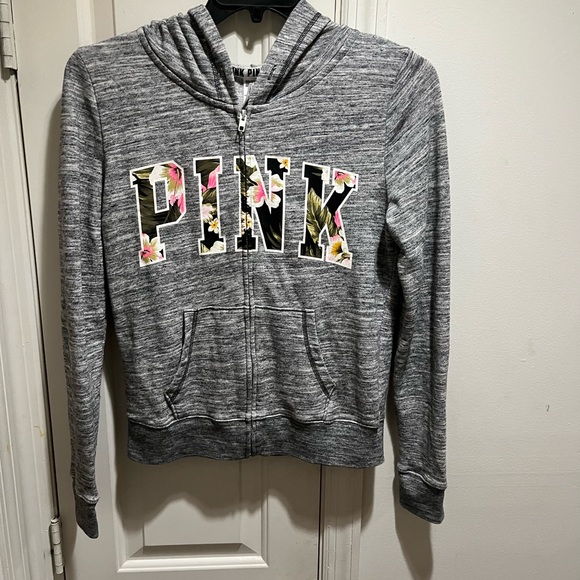Pink VS sweatshirt with hoodie - Picture 10 of 12